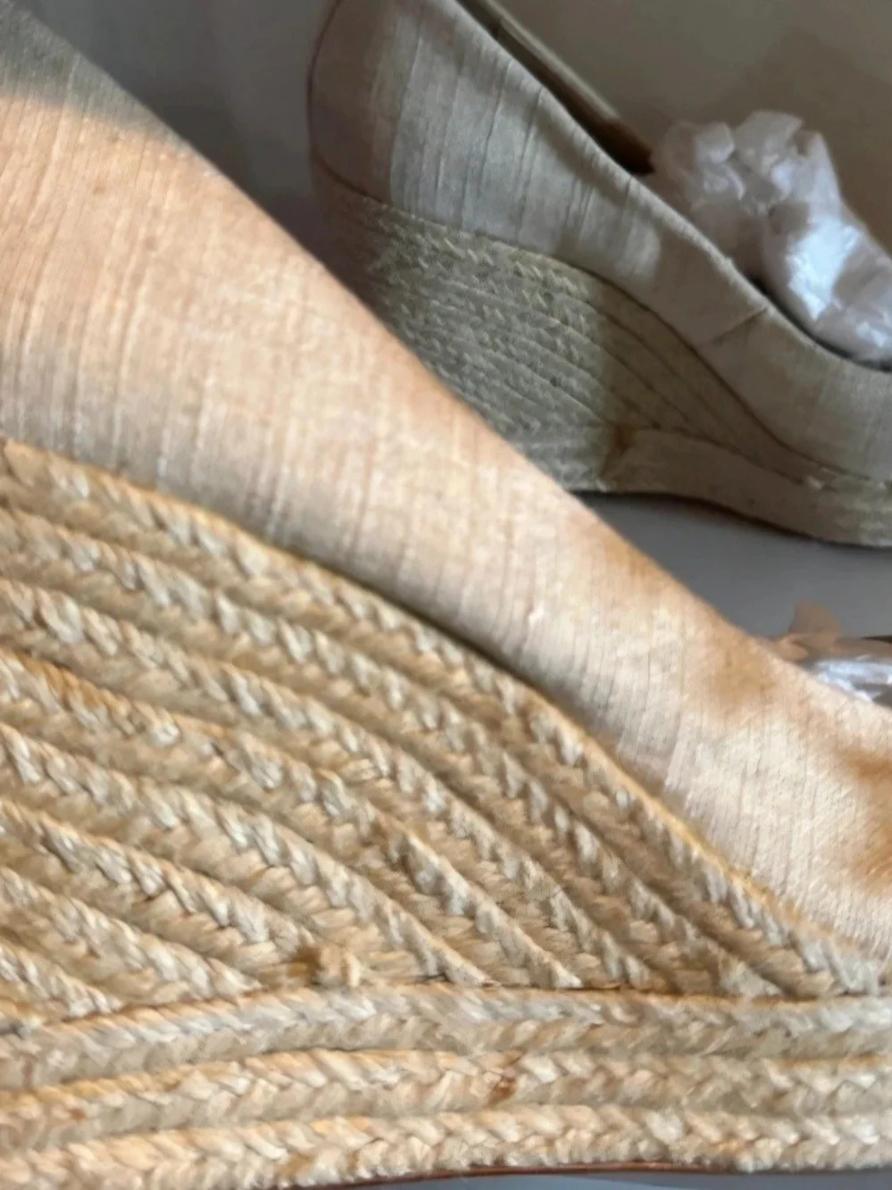Coach wedge pumps